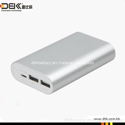 Silver Metal Series Power Bank Pb-Ms021 with 9000mAh